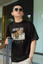 Show Me Money Back Print T-Shirt