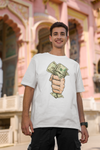 Cash Only Back Print T-Shirt